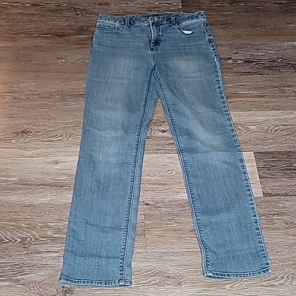 💦Chicos the platinum streitgh leg jean size 0 or size 8